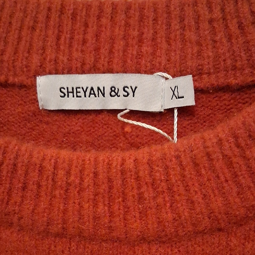 Sheyan & Sy Rust Sweater - Picture 2 of 4